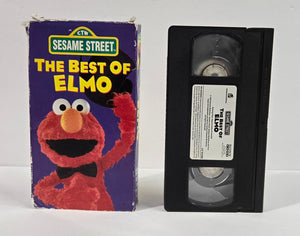 Sesame Street The best of Elmo VHS Tape (1994)