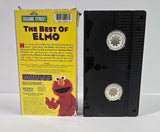 Sesame Street The best of Elmo VHS Tape (1994)