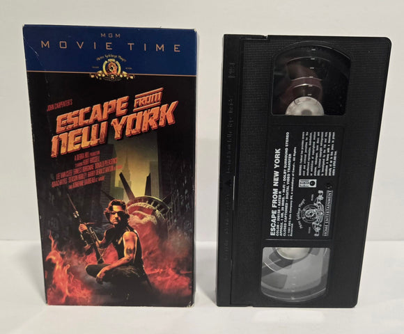 Escape from New York VHS Tape (2000)