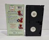 Sesame Street Elmo's World Wake Up With Elmo! VHS Tape (2002)