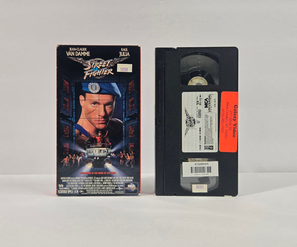 Street Fighter VHS Tape (1995)