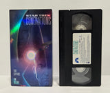 Star Trek Generations VHS Tape (1995)