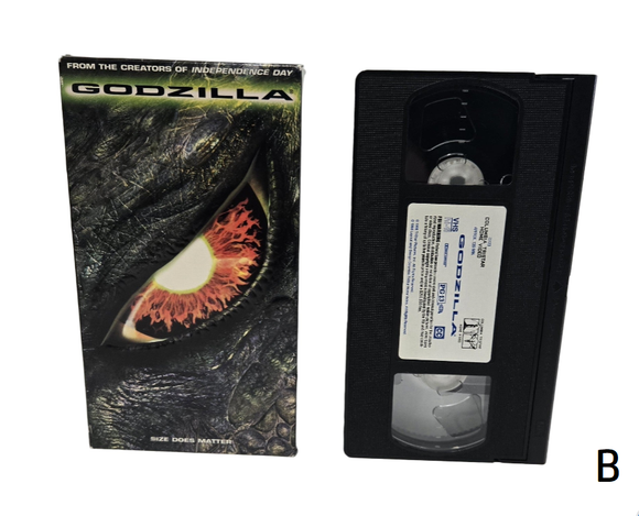 Godzilla VHS Tape (1998)
