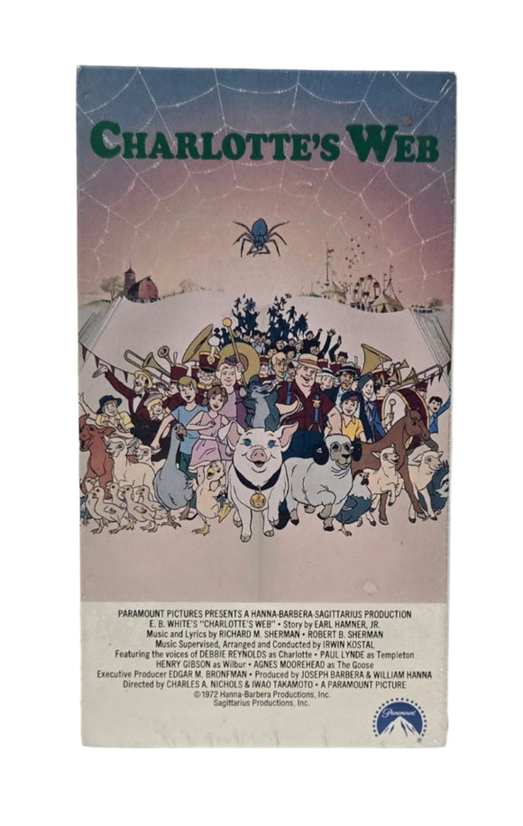 Charlotte's Web VHS Tape Brand New Sealed