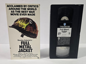 Full Metal Jacket VHS Tape (1991)