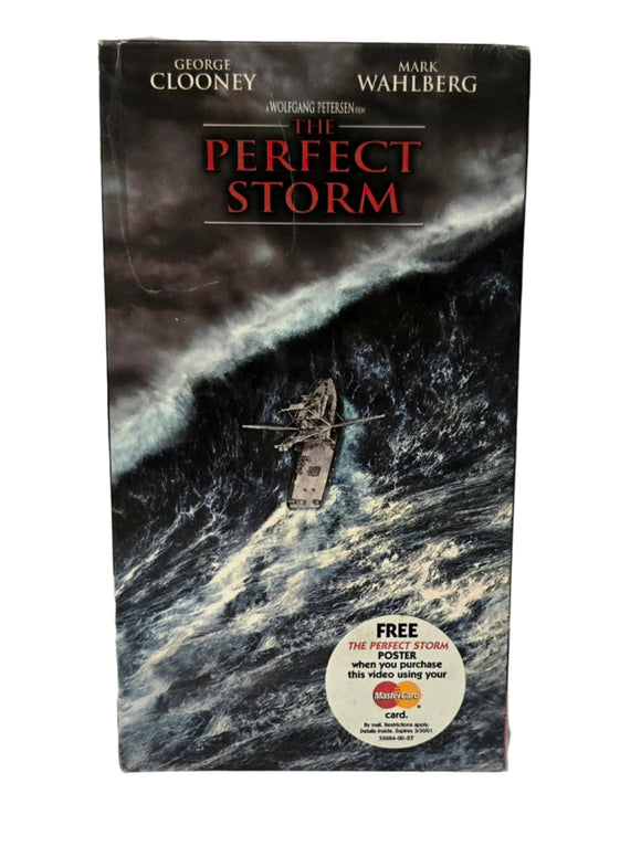 The Perfect Storm VHS Tape New (2000)