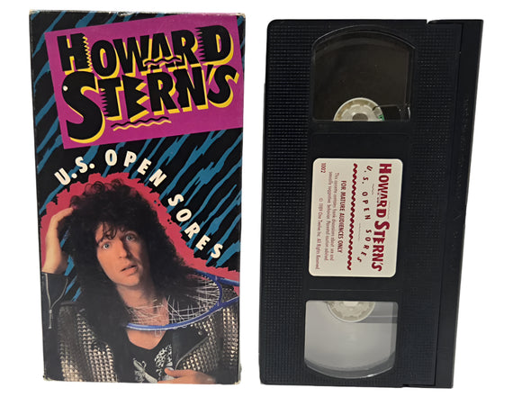Howard Stern's U.S. Open Sores VHS Tape  (1989)