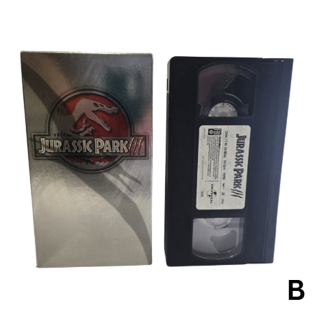 Jurassic Park III VHS Tape (2001)