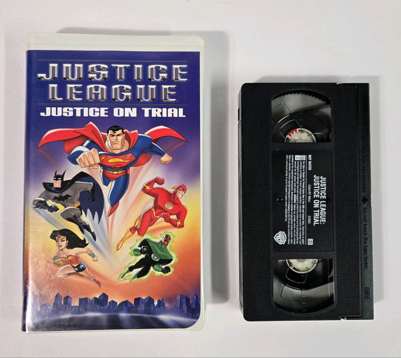 Justice League - Justice on Trial (VHS Clamshell) 2003