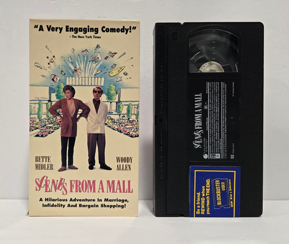 Scenes From a Mall VHS Tape (1991)