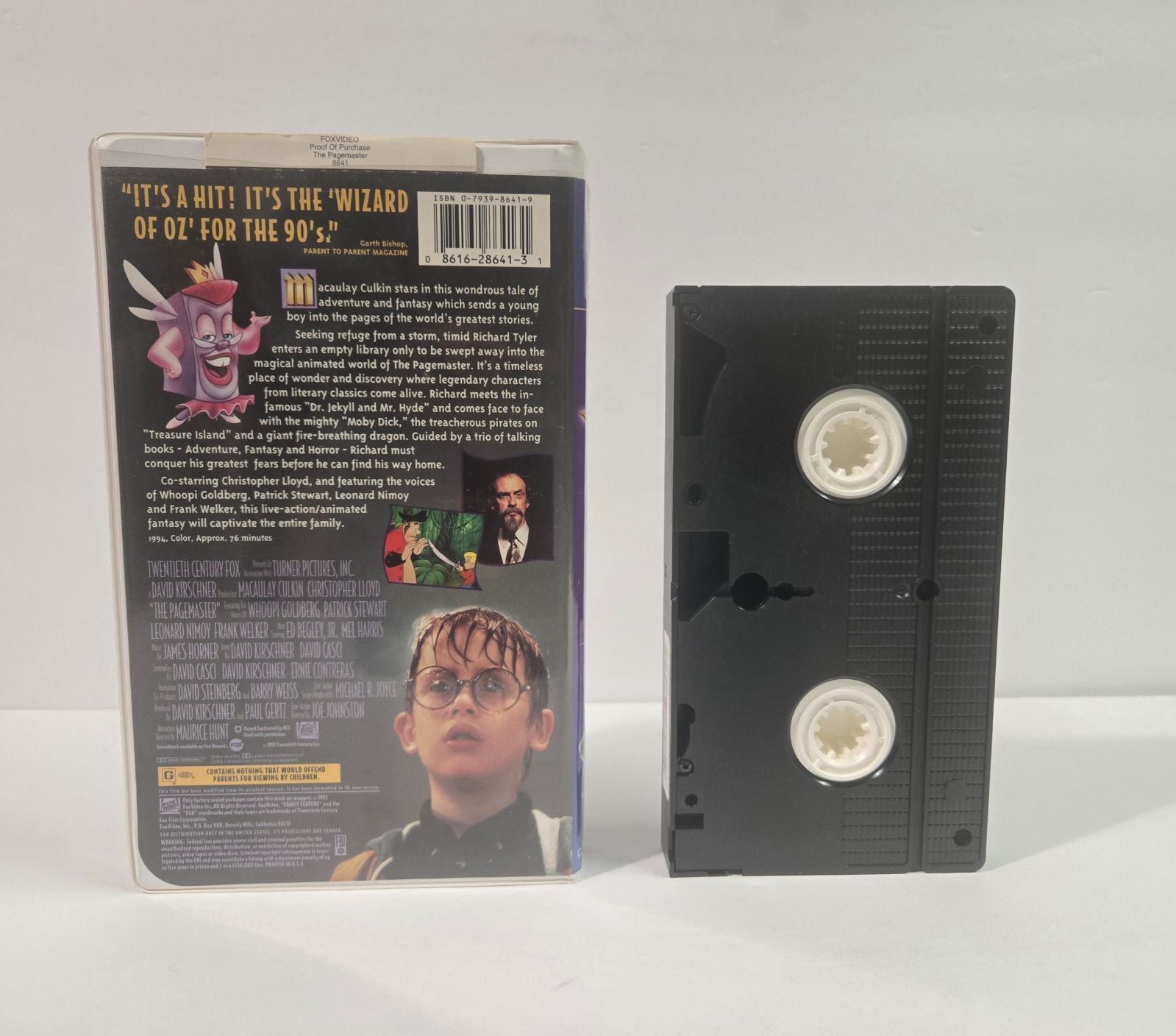その他 Grace Kelly [VHS] The Pagemaster, Clamshell VHS Tape (1995) – Geek Guilt