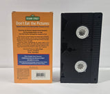 Sesame Street Don't Eat the Pictures VHS Tape (1987)