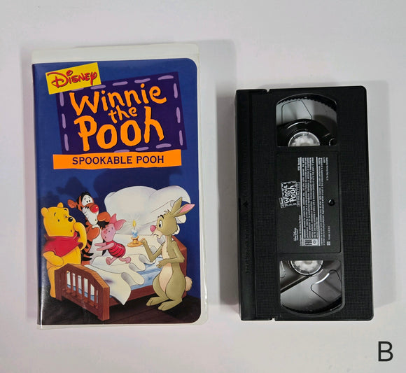 Disney’s Winnie the Pooh Spookable Pooh (VHS Clamshell) 1996 (Copy)