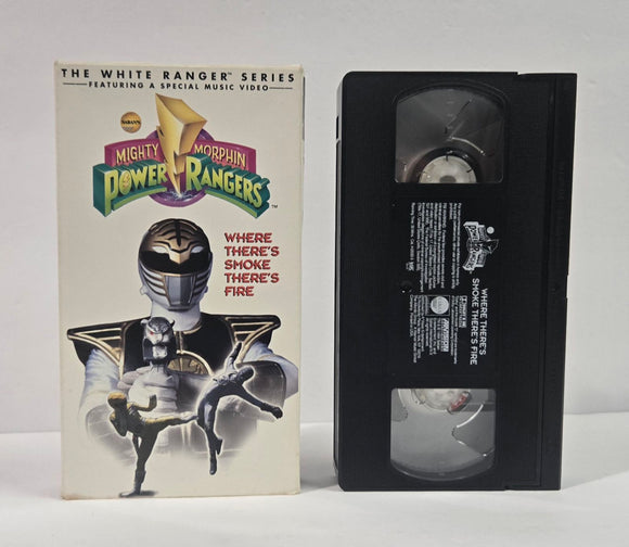 Mighty Morphin Power Rangers  The White Ranger Series VHS Tape (1995)