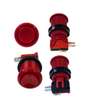 28mm American Style Arcade Push Button – Concave Design