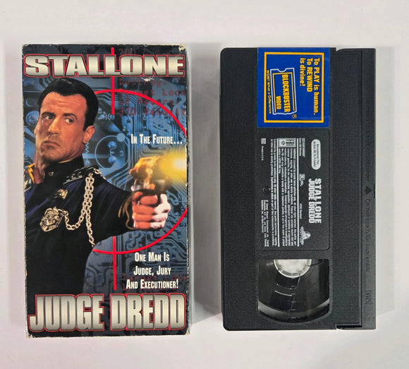 Judge Dredd (VHS Tape, 1995) Sylvester Stallone