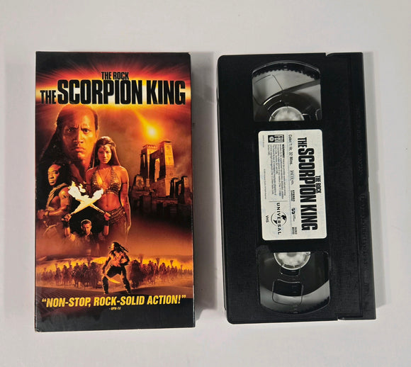 The Scorpion King (VHS Tape) 2002