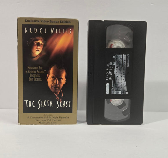 The Sixth Sense VHS Tape (2000)