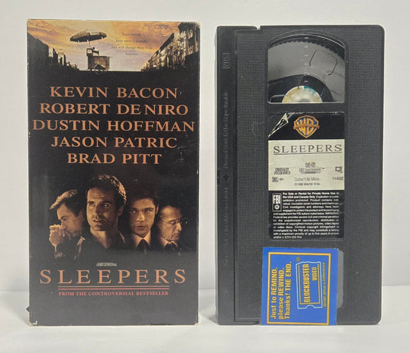 Sleepers VHS Tape (1997)