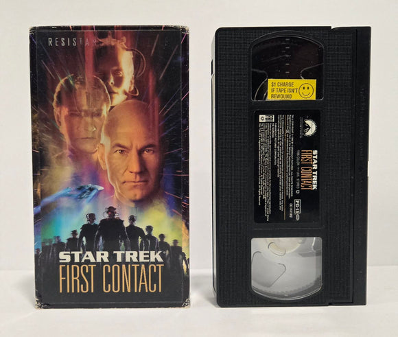 Star Trek First Contact VHS Tape (1996)