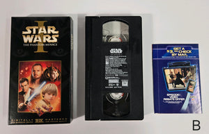 Star Wars Episode I The Phantom Menace VHS Tape, 2000