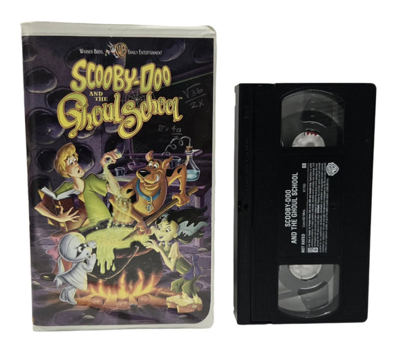 Scooby-Doo and the Ghoul School Clamshell VHS Tape (2001)
