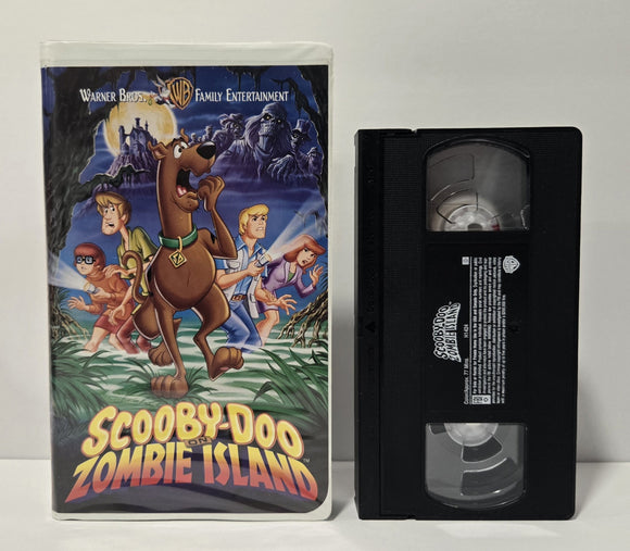 Scooby-Doo on Zombie Island Clamshell VHS Tape (1998)