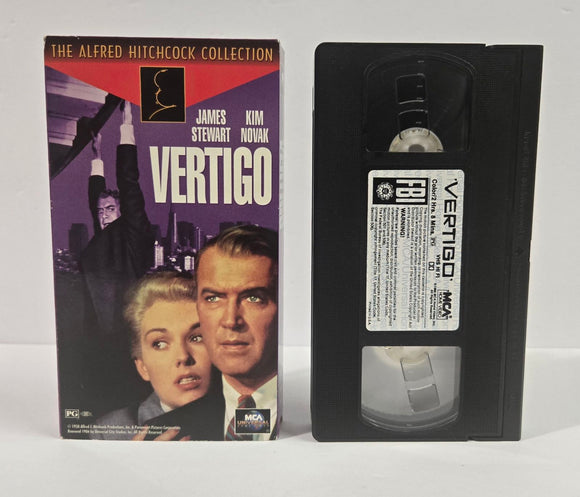 Vertigo VHS Tape (1995)