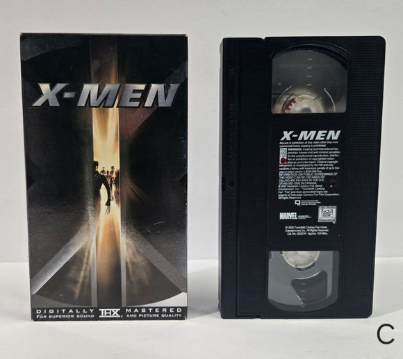 X-MEN VHS Tape (2000)