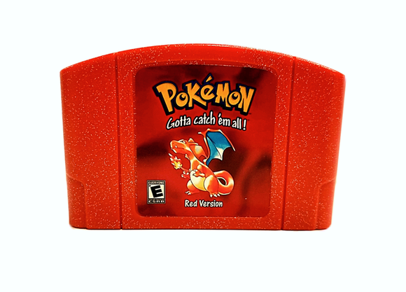 Pokémon Red Version For Nintendo 64 N64 NTSC-U/C US