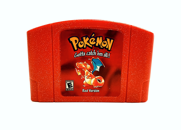 Red cartridge on sale n64 games