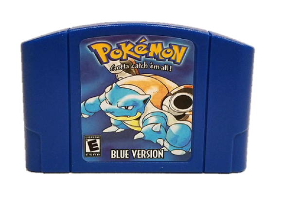 Pokémon Blue Version For Nintendo 64 N64 NTSC-U/C US