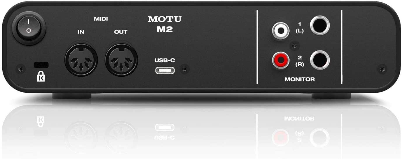 MOTU M2 2x2 USB-C Audio Interface – Geek Guilt