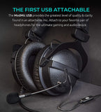 Antlion Audio ModMic USB Attachable Noise-Cancelling Gaming Microphone with Mute Switch