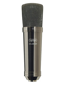 CAD Audio GXL2200BP Large Diaphragm Cardioid Condenser Microphone, Black Chrome Finish
