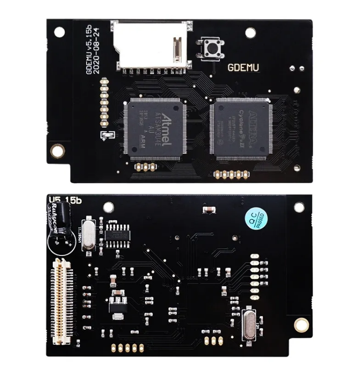 Dreamcast GDEMU SD-Card Optical Drive Replacement Board Kit with Adapt –  Geek Guilt