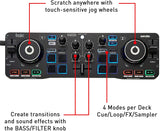 Hercules DJControl Starlight Pocket USB DJ Controller with Serato DJ Lite